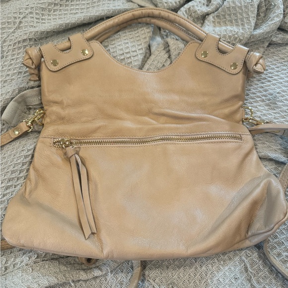 PIETRO NYC Medium Size Handmade Leather HOBO Handbag - Picture 2 of 5